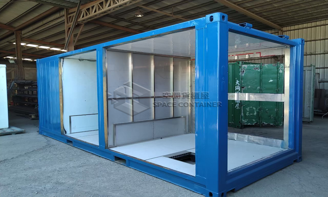 20呎創意改造冷凍貨櫃